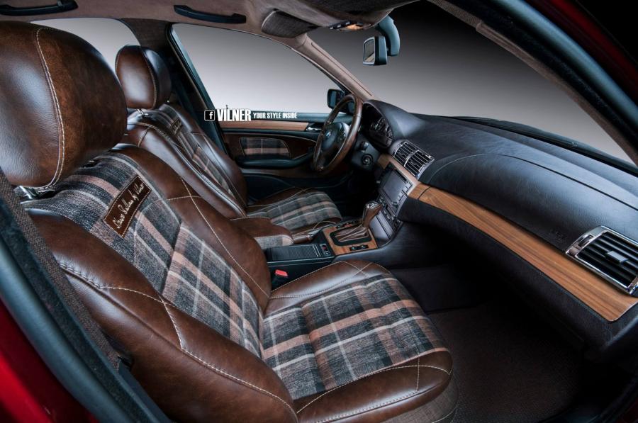 Интерьер BMW 3-Series by Vilner (E46) 2019 года  (фото 7 из 11)